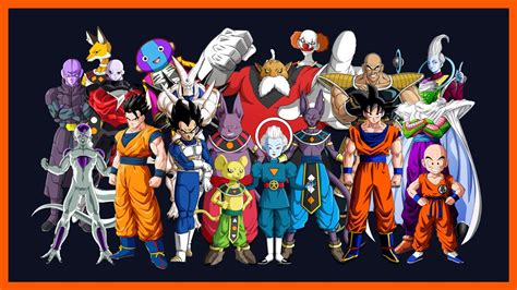 Dragon Ball Characters Size Comparison Youtube