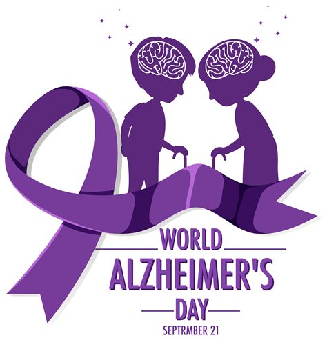 World Alzheimers Day Banner 1424708 Vector Art At Vecteezy
