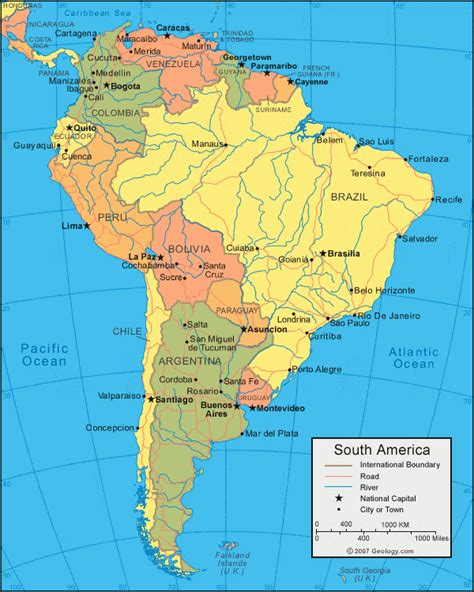 South America Map Climate Location And 10 Interesting Facts