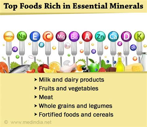 Top Foods Rich In Essential Minerals