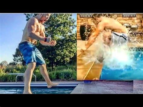 Jumping Out Of The Pool Bradley Martyn Style Youtube