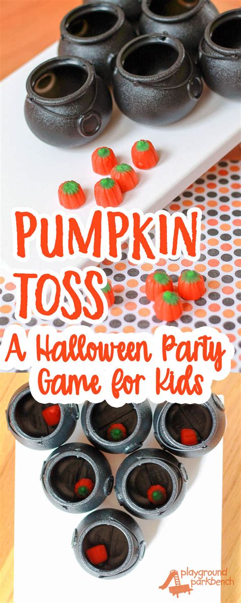 Pumpkin Toss Simple Party Games For Children