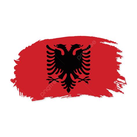 Albania Flag With Vector Style Albania Albania Flag Albania National Flag Png And Vector With