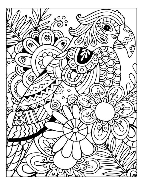 Stress Reducing Coloring Pages At Free Printable