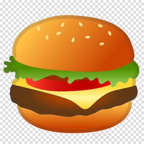 Hamburger Clipart Cheeseburger Veggie Burger Junk Food Transparent My