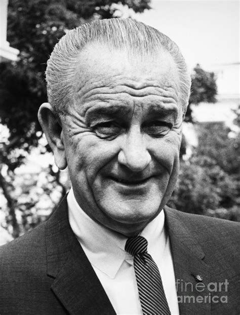 Lyndon Baines Johnson Photograph By Granger