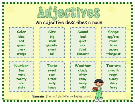 Atividades Sobre Adjetivos Em Ingles
