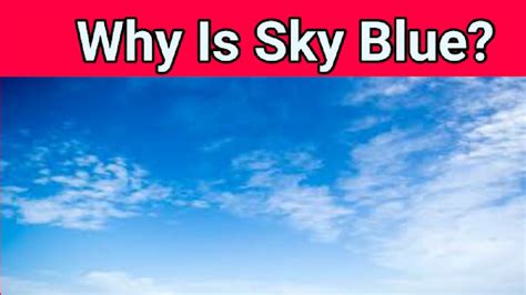 Why The Sky Is Blue Explained By Yohith Jayakumar For Kids Youtube