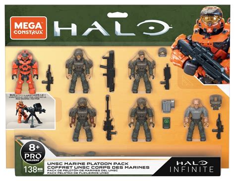 Mega Construx Halo Unsc Marine Platoon Pack Ct Shipt