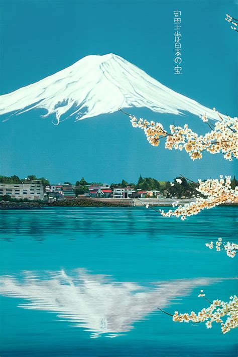 Mt Fuji Painting By Douglas Fincham Fine Art America