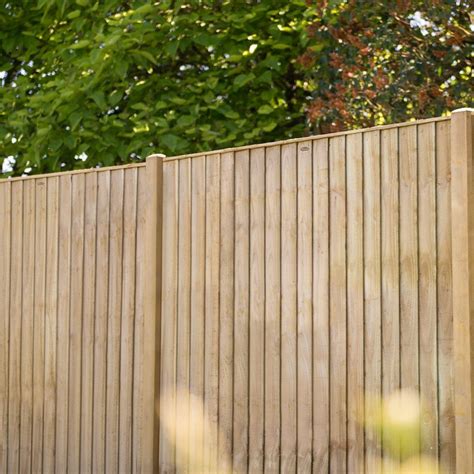 Forest Pressure Treated Vertical Closeboard Fence Panel Timber