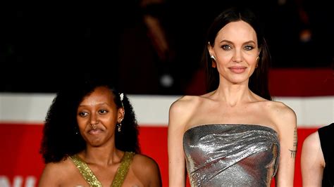 Angelina Jolie And Brad Pitts Daughter Zahara Marley Joins A Sorority