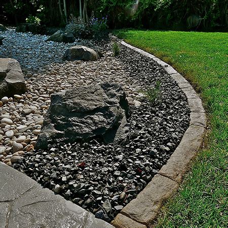 You can purchase preformed sections of concrete landscape edging that are ready to be set in place, or you can make a simple form and salma hayek has figured out how to block out hollywood noise: HOME DZINE Garden Ideas | DIY Concrete Edging