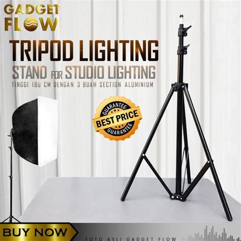 Jual Tripod Lampu Light Stand Portable 180cm Studio Photo Foto