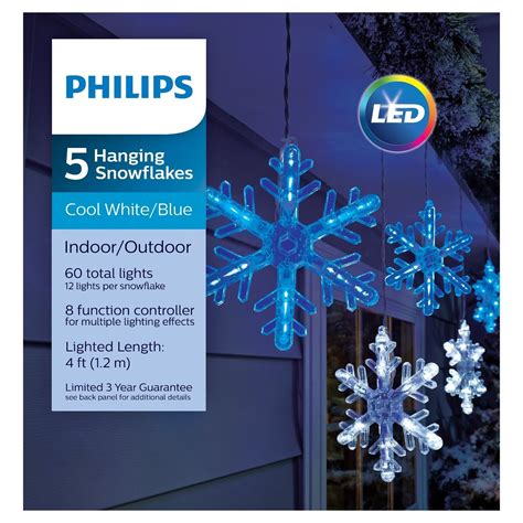 15 Best Ideas Outdoor Hanging Snowflake Lights