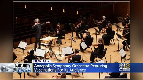 Annapolis Symphony Orchestra To Require Masks And Proof Of Vaccination