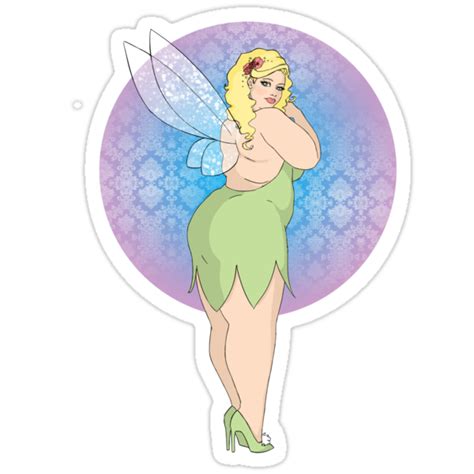 Fat Fairy Stickers By Catastrophe Redbubble