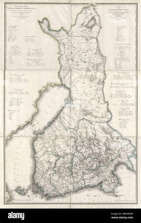 Grand Duchy Of Finland 1826 Stock Photo Alamy