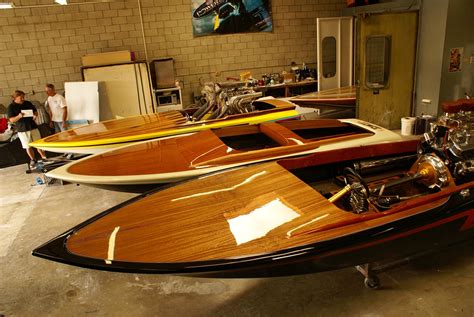 Krazy Kolors Motorsports Wooden Boats Classic Wooden Boats Flat