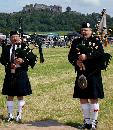 Tour Scotland Tour Scotland Photographs Pipers Stirling Highland Games