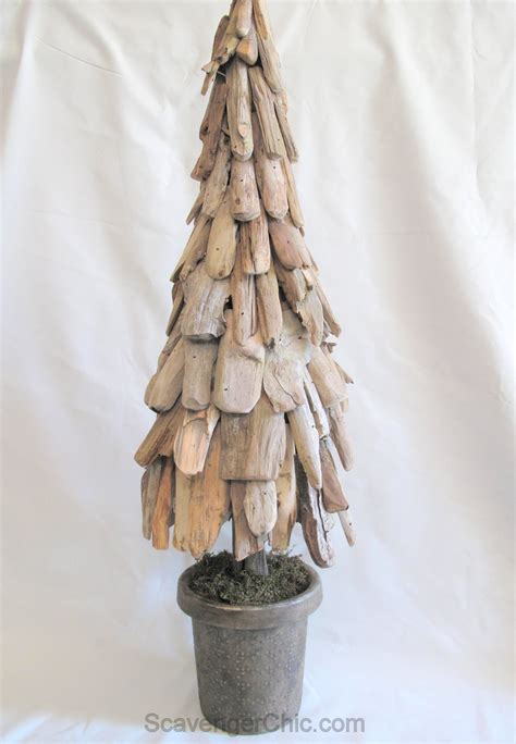 Download free christmas tree images. Wayfair Inspired Driftwood Tree diy - Scavenger Chic