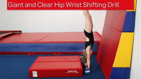 Giant And Clear Hip Wrist Shifting Drill A Back Extension Roll Is A Progression Gymnastics