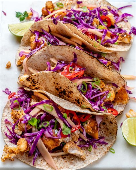 Fish Tacos With Limey Mango Cabbage Slaw For Epic Clean Eats Online