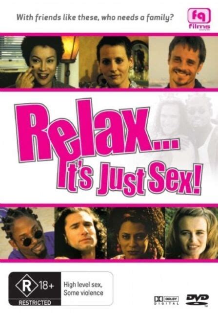 relax it s just sex dvd 1998 for sale online ebay