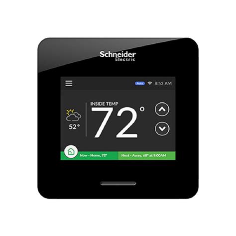 Schneider Electric Wiser Air Wi Fi Smart Programmable Thermostat With