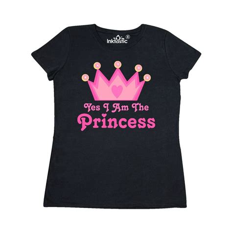 Inktastic Inktastic Yes I Am The Princess Crown Adult Women S T Shirt Female Black Xl