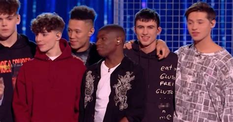 the x factor the band fans stunned over missed swear word on contestant s jumper irish mirror