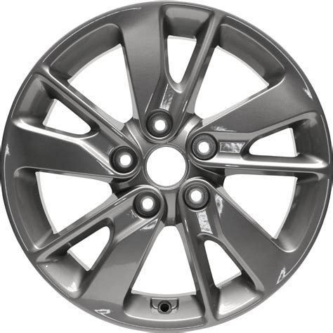 Aluminum Wheel Rim 16 Inch For Kia Optima 2016 5 Lug Medium Gray