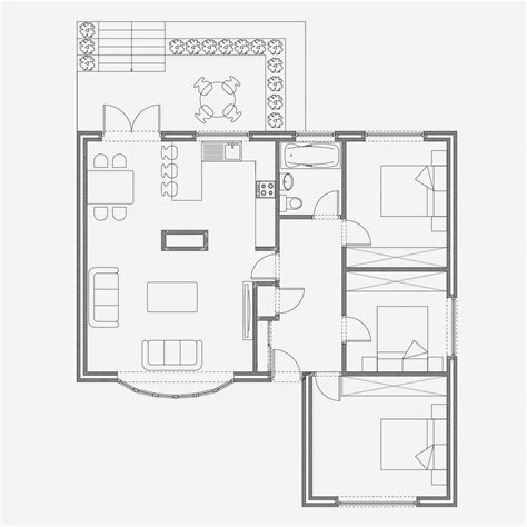 2d And 3d Architectural Drawings For House Extensions Ecclesall Design