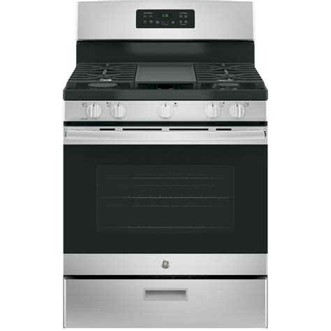 Ge Appliances 30 Free Standing Gas Range With Griddle