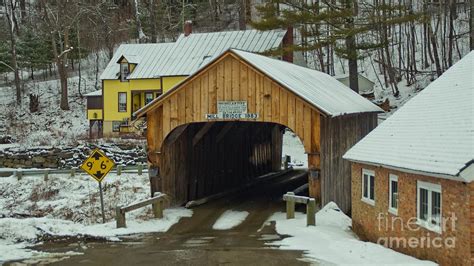 Mill Covered Bridge Photograph By New England Photography Fine Art