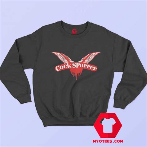 Cock Sparrer Classic Wings Logo Vintage Sweatshirt