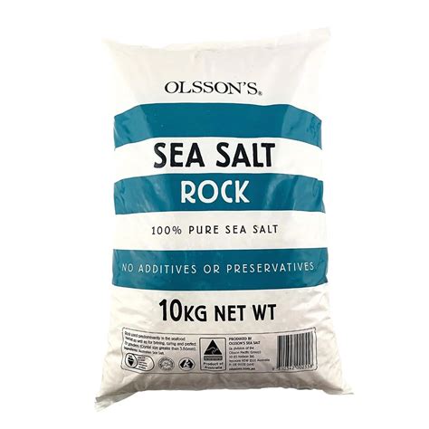 Rock Sea Salt Bulk Olssons Salt