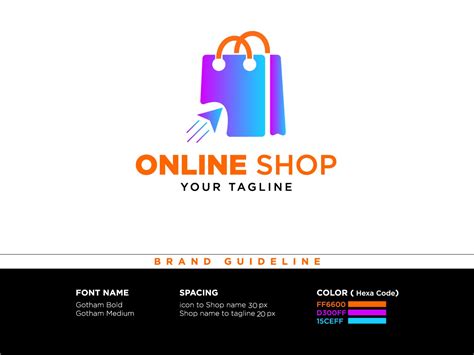 Online Shop logo design by Md. Humayun Kabir Tito on Dribbble