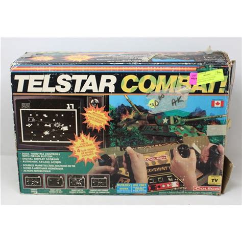 Vintage Coleco Telstar Combat Game Console