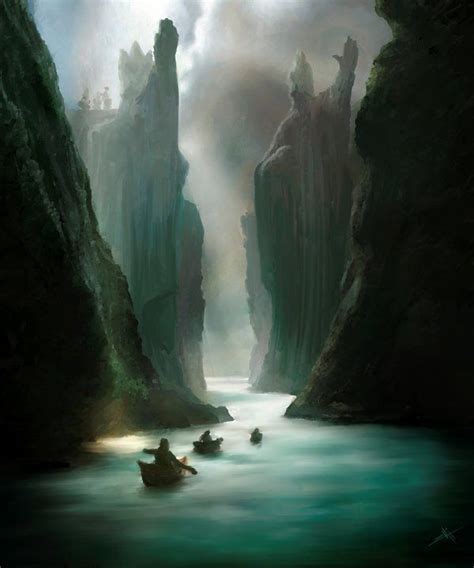 The Argonath By Emi S Over On Beautiful Dramatic And