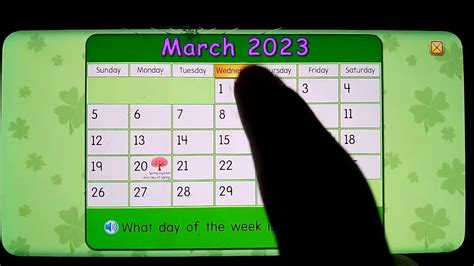 Starfall The March 8 2023 Calender Youtube