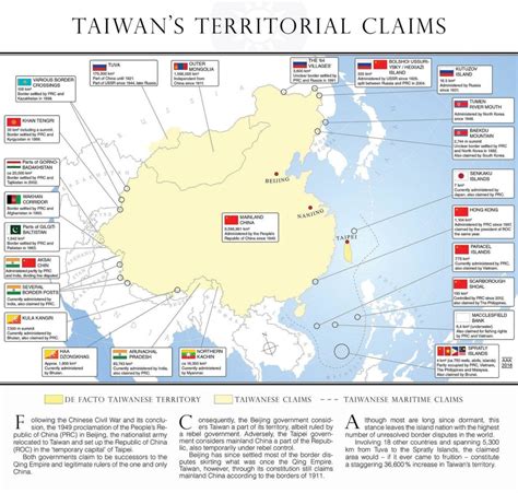 Map The Territorial Claims Of Real China Infographictv Number