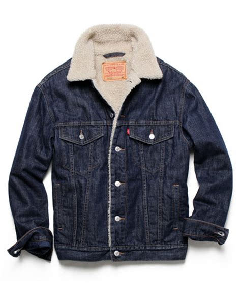 the want five sherpa lined denim jackets gq