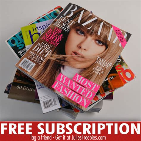 Free Magazine Subscriptions By Mail
