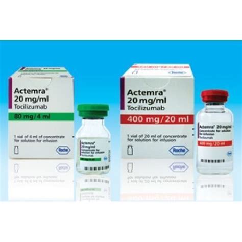 Get an overview of actemra (tocilizumab injection, solution, concentrate), including its generic name, formulation (i.e. Anti Cancer Drugs - Actemra Injection Authorized Wholesale ...