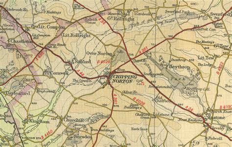 Chipping Norton Map