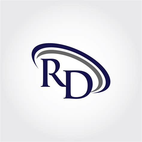 Monogram Rd Logo Design By Vectorseller Thehungryjpeg