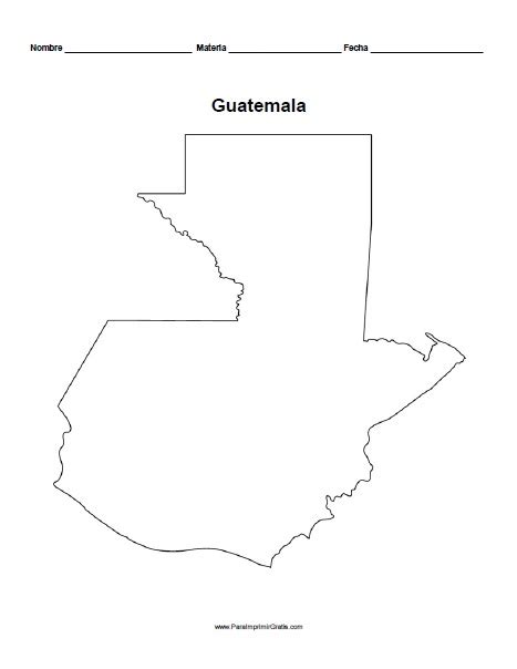 Mapa De Guatemala Para Imprimir Gratis Paraimprimirgratis Com My XXX