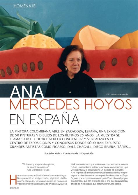Ana Mercedes Hoyos en España by Ana Mercedes Hoyos - Issuu