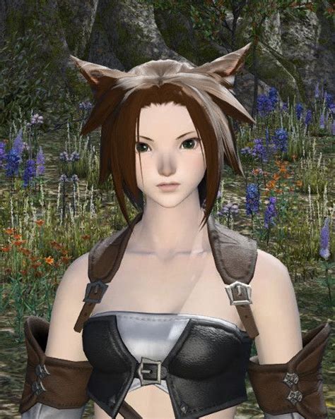 After character creation , you can change your hairstyle at the aesthetician. FINAL FANTASY XIV: A REALM REBORN - Female Miqo'te | Final ...